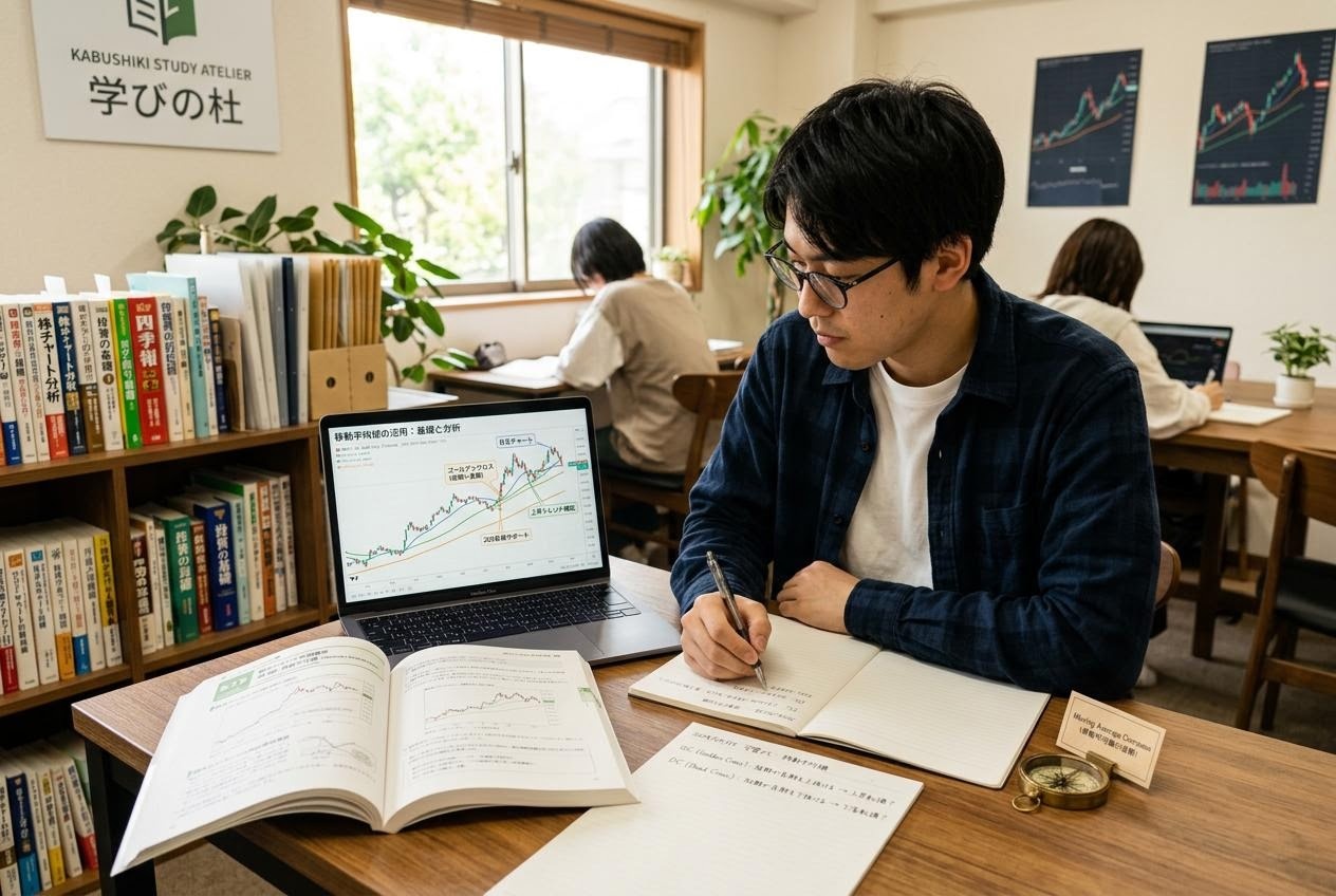 移動平均線を方向コンパスとして使うの説明画像